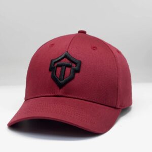 Flex Maroon Fitted Cap