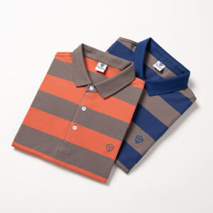 Striped polos
